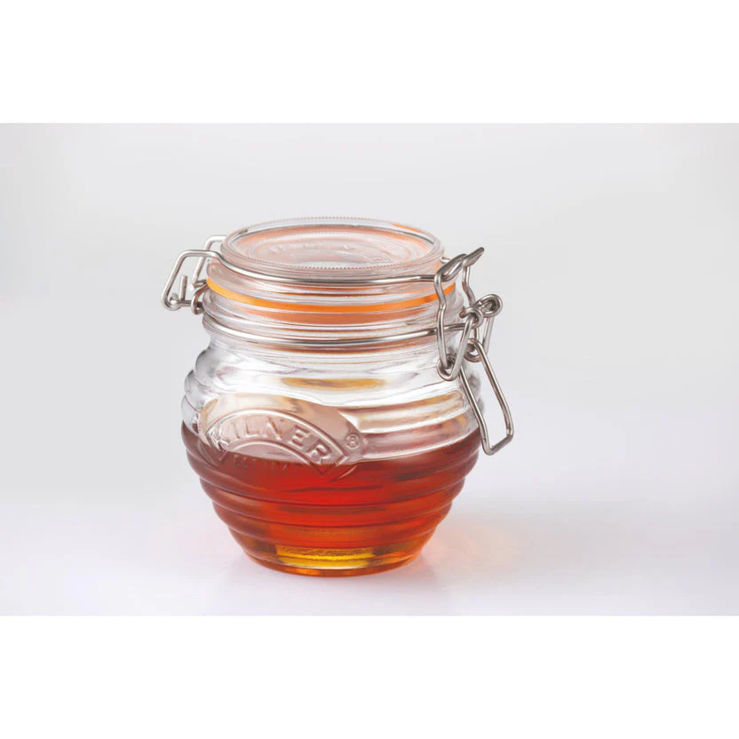 Kilner Honey Pot with Drizzler Spoon, 400ml - Image 2