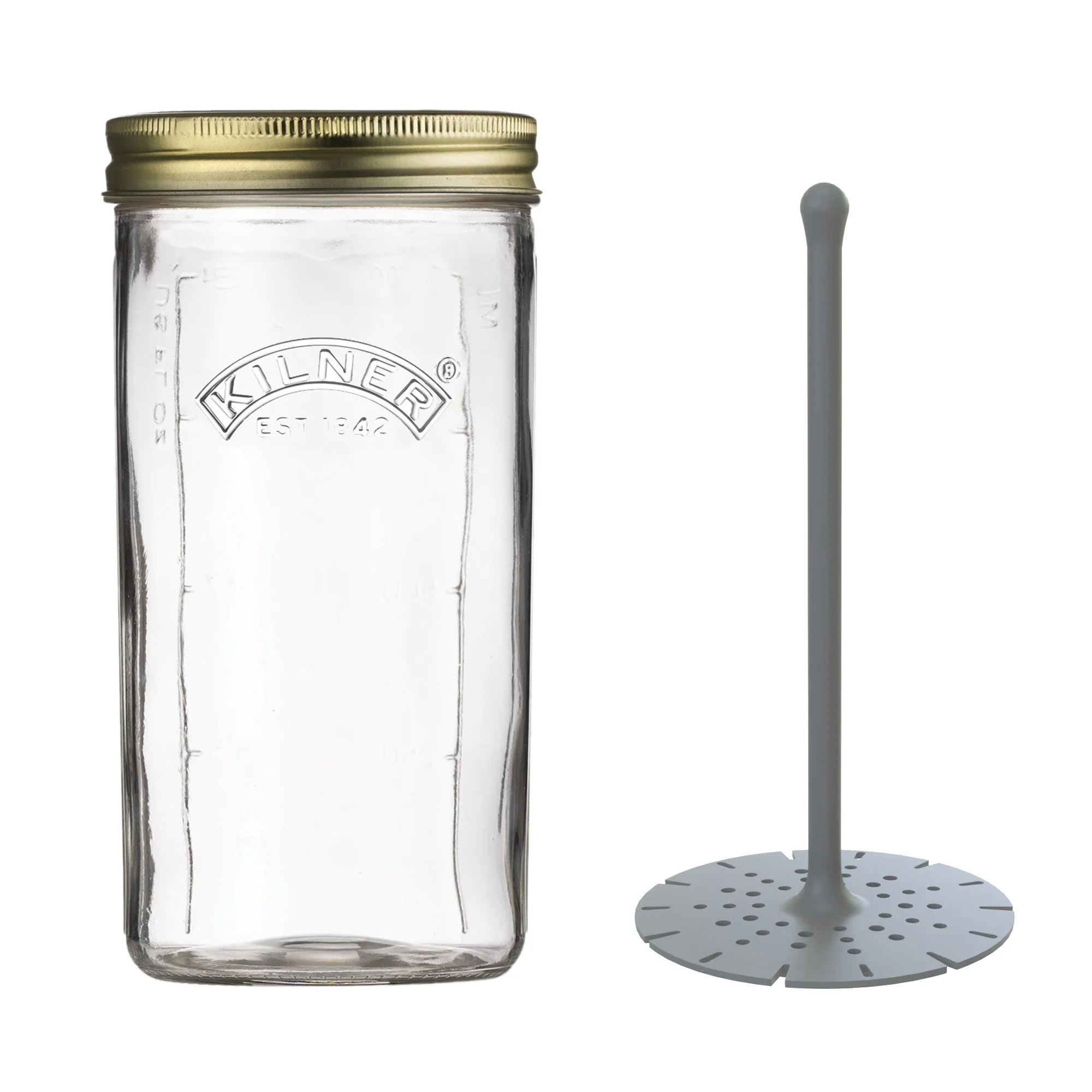 Kilner Pickle Jar With Lifter - 1L