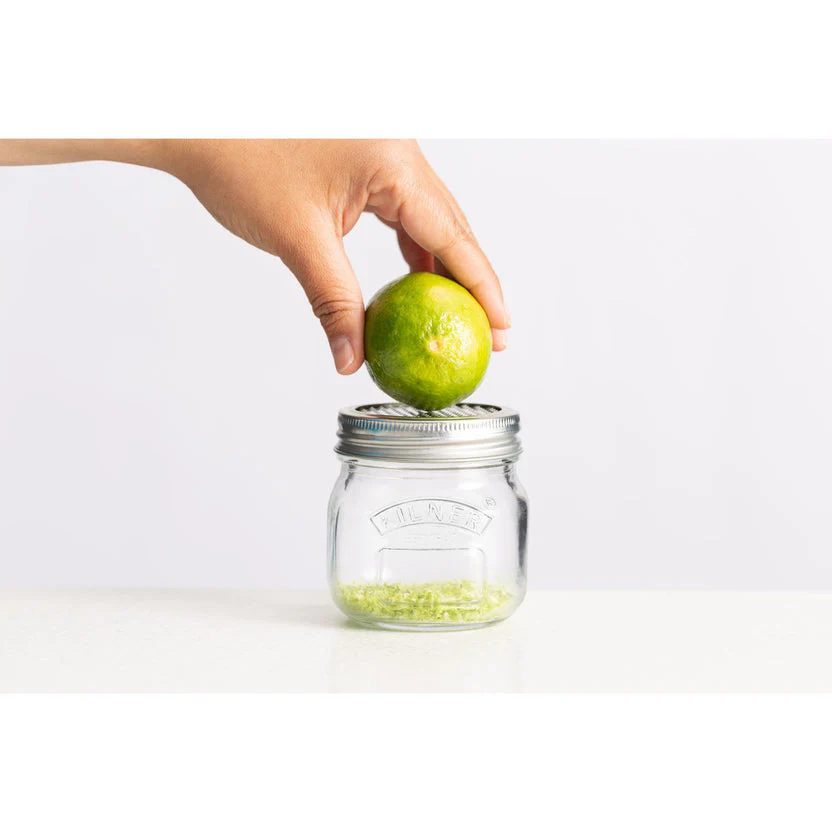 Kilner Storage Jar with Fine Grater Lid, 250ml - Image 2