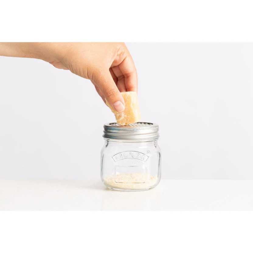 Kilner Storage Jar with Fine Grater Lid, 250ml - Image 4