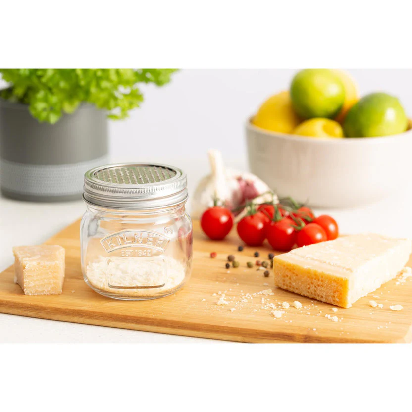 Kilner Storage Jar with Fine Grater Lid, 250ml - Image 5