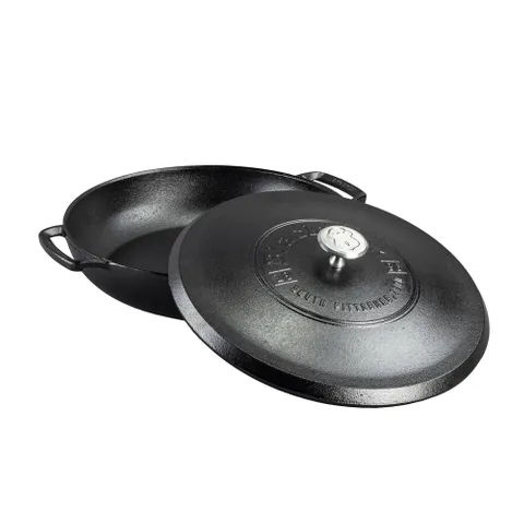 Lodge Blacklock Cast Iron Braiser with Lid – 3.7L - Image 4