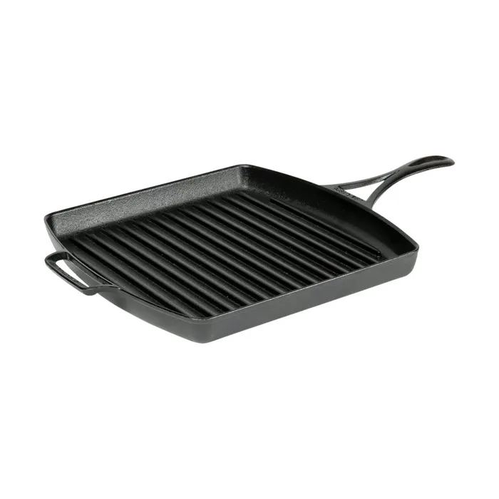 Lodge Blacklock Cast Iron Grill Pan 26cm
