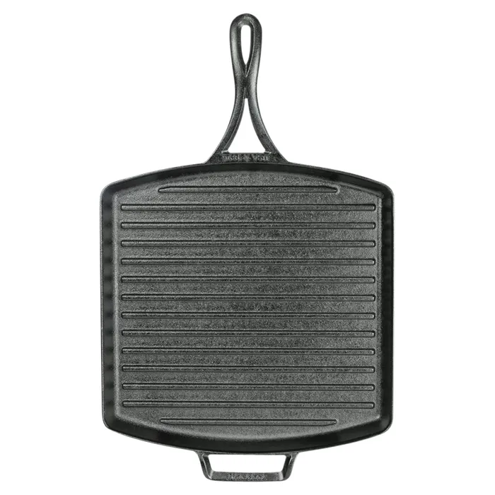 Lodge Blacklock Cast Iron Grill Pan 26cm - Image 4