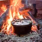 Lodge Camp Cast Iron Dutch Oven Deep - 7.5L/30cm - Image 2