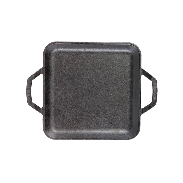 Lodge Chef Collection Cast Iron Square Griddle Induction - 28cm - Image 4