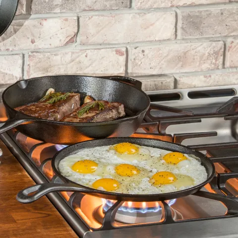 Lodge Round Cast Iron Induction Griddle - 26cm - Image 2