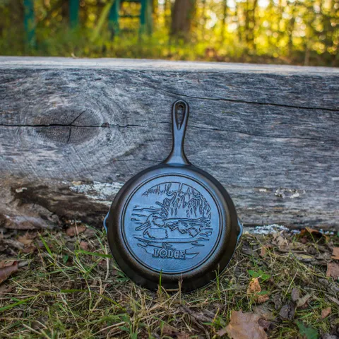 Lodge Wildlife Cast Iron Skillet Duck – 20cm × 4.5cm - Image 2