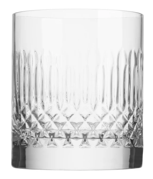 Luigi Bormioli Diamante DOF Tumbler Glasses 380ml - Set 4