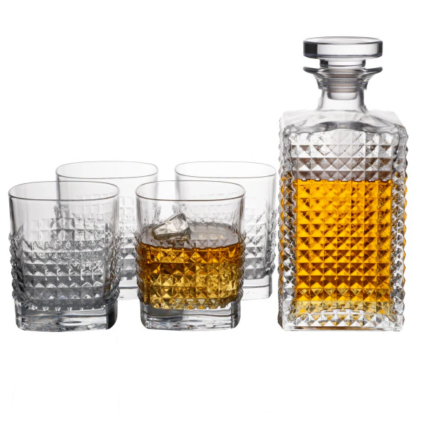 Luigi Bormioli Elixir Whisky Set - 5 Piece - Image 3
