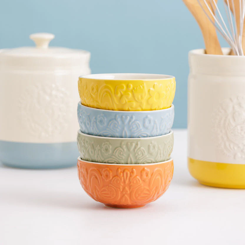 Mason Cash Home To Roost Set of 4 Prep Bowls - 175ml / 10 x 5cm - Image 2