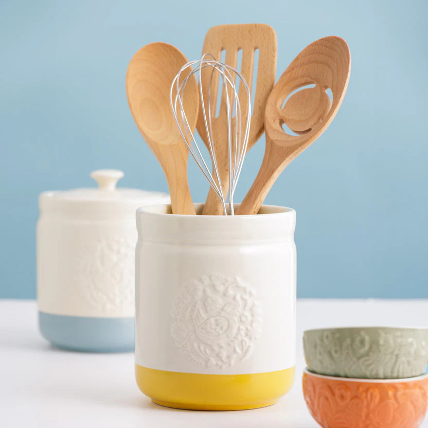 Mason Cash Home To Roost Utensil Pot - 1.3 Litre / 12.5 x 15cm - Image 2
