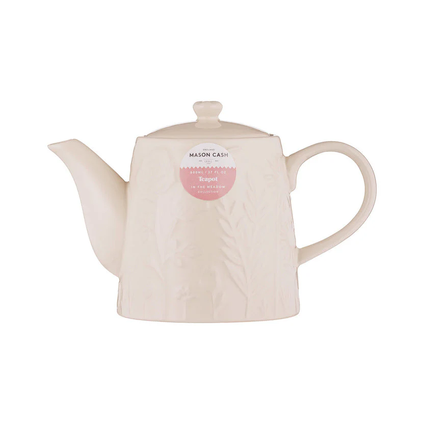 Mason Cash In The Meadow Cream Teapot, 15 x 23 x 13cm / 800ml - Image 2
