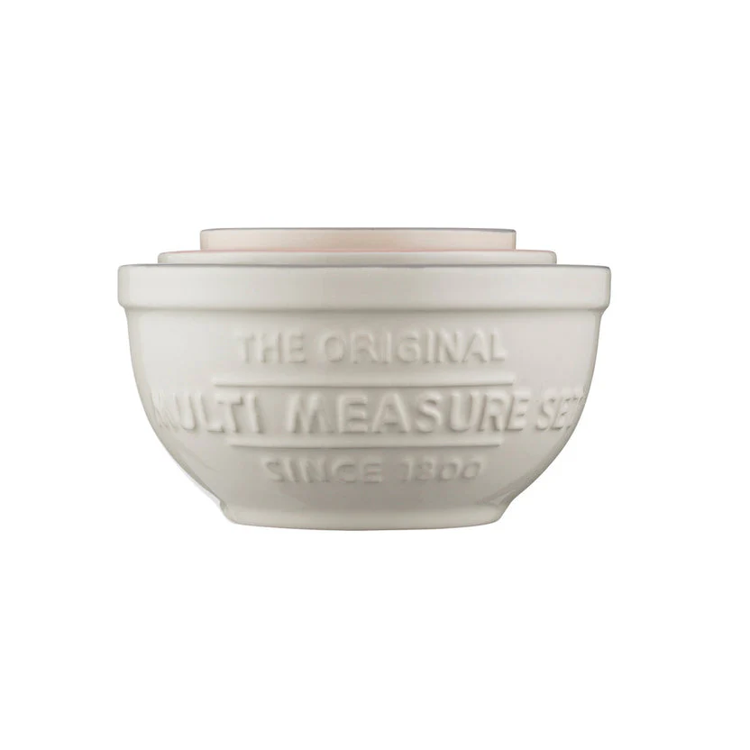 Mason Cash Innovative Kitchen Set of 3 Measuring Cups, 11.5 x 7cm
