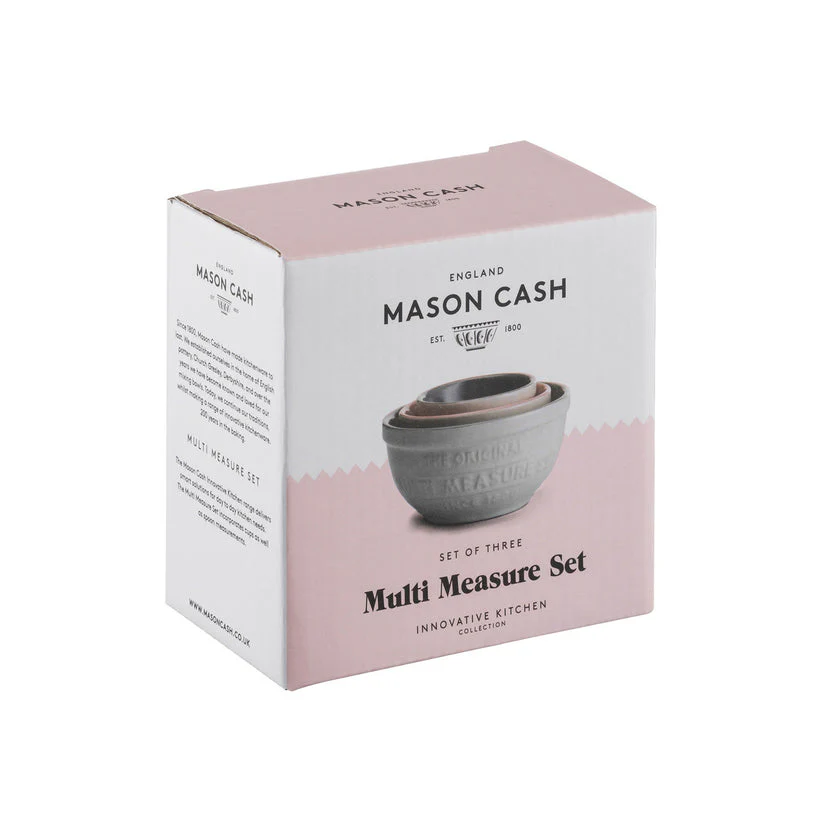 Mason Cash Innovative Kitchen Set of 3 Measuring Cups, 11.5 x 7cm - Image 2