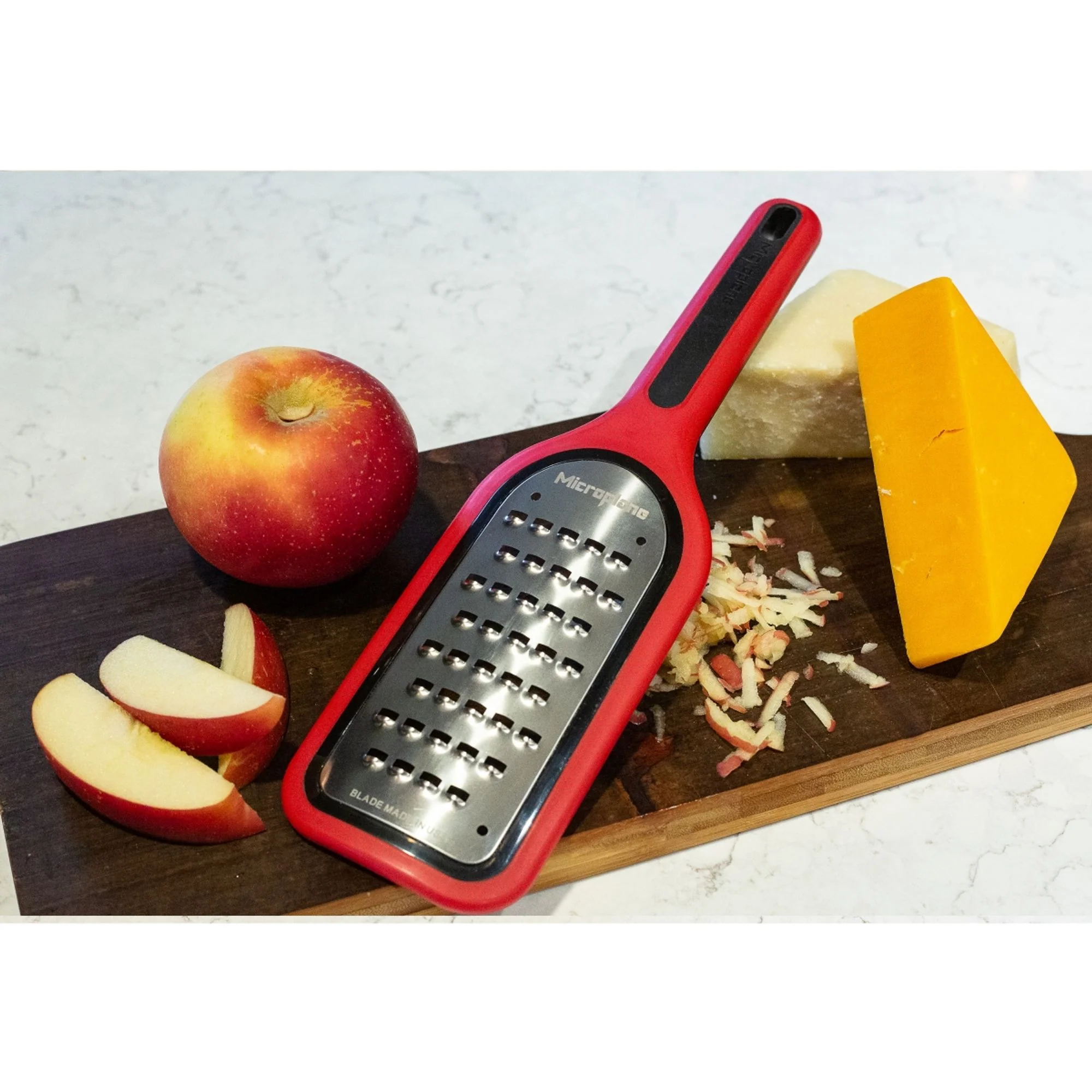 Microplane Extra Steel Coarse Grater Red - Image 3