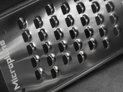 Microplane Gourmet Extra Stainless Steel Coarse Grater - Image 3