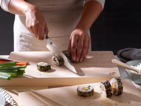 Miyabi 5000MCD Birchwood Santoku Knife - 18cm - Image 3