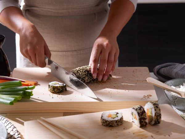 Miyabi 5000MCD Birchwood Santoku Knife - 18cm - Image 4