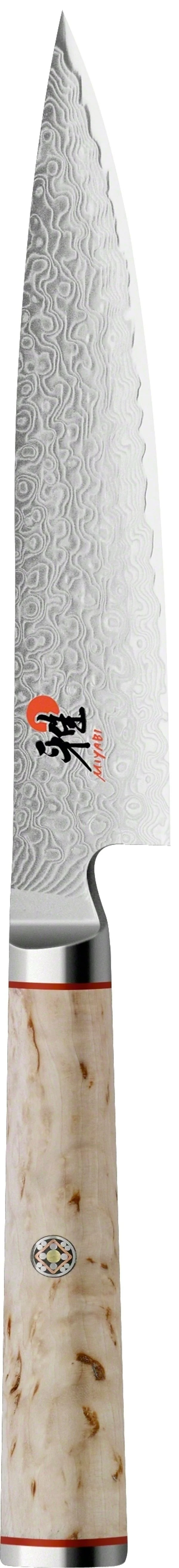 Miyabi 5000MCD Birchwood Shotoh (Utility) Knife - 13cm - Image 2