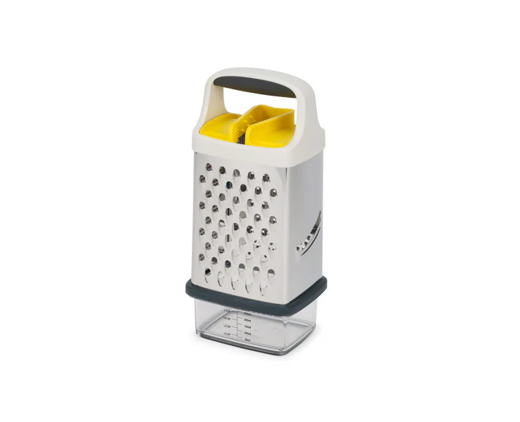 Joseph Joseph Multi-Grip Stainless Steel Box Grater - Stone Color - Image 3