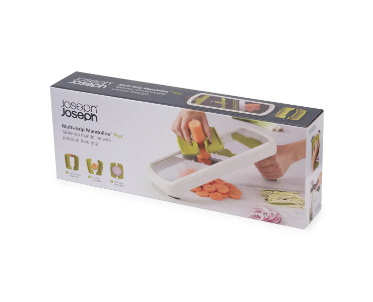 Joseph Joseph Multi-Grip Mandoline Plus Polypropylene and Steel Blade - Image 2