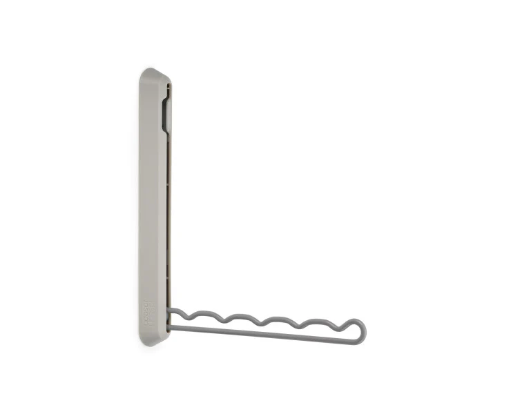 Joseph Joseph Orderly Retractable Hanging Rail Carbon Steel Ecru