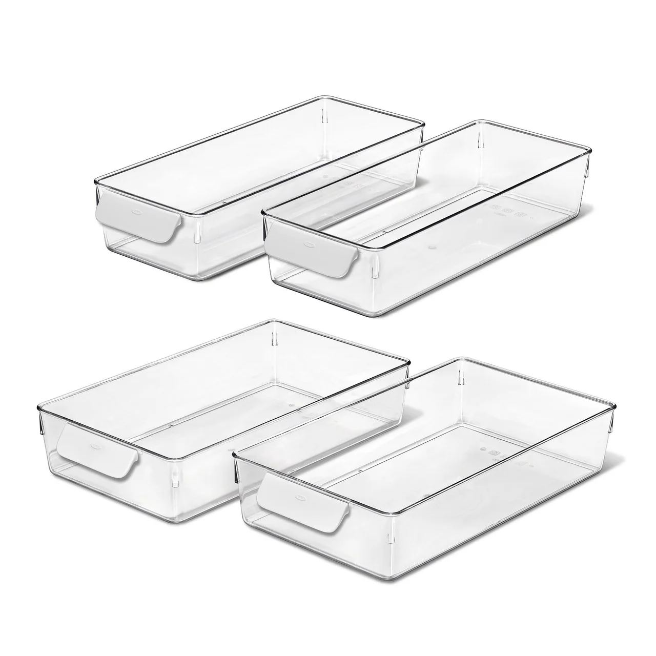 OXO 4-Piece Refrigerator Storage Bin Starter Set