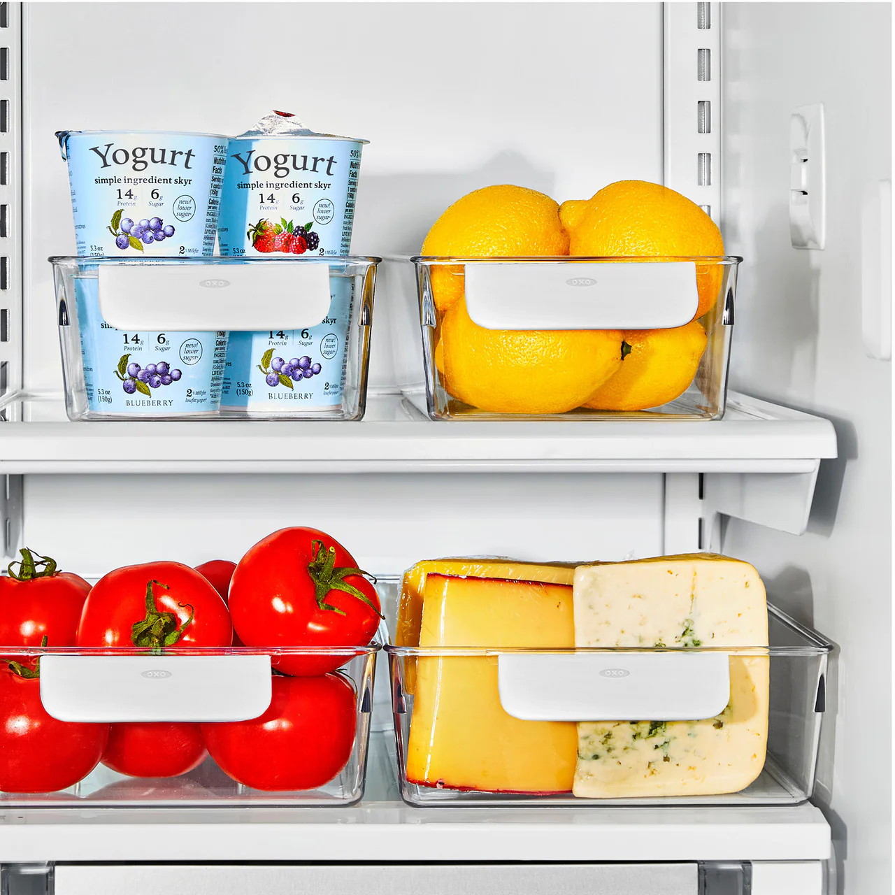 OXO 4-Piece Refrigerator Storage Bin Starter Set - Image 5