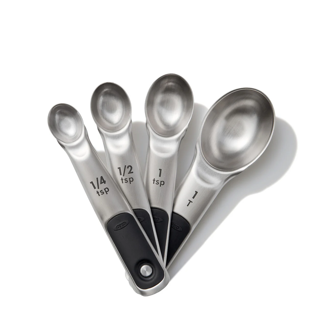 Oxo 4-Piece Stainless Steel Measuring Spoon Set - Image 2