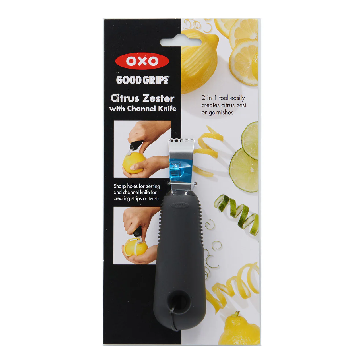 Oxo Citrus Zester with Channel Knife - Image 2