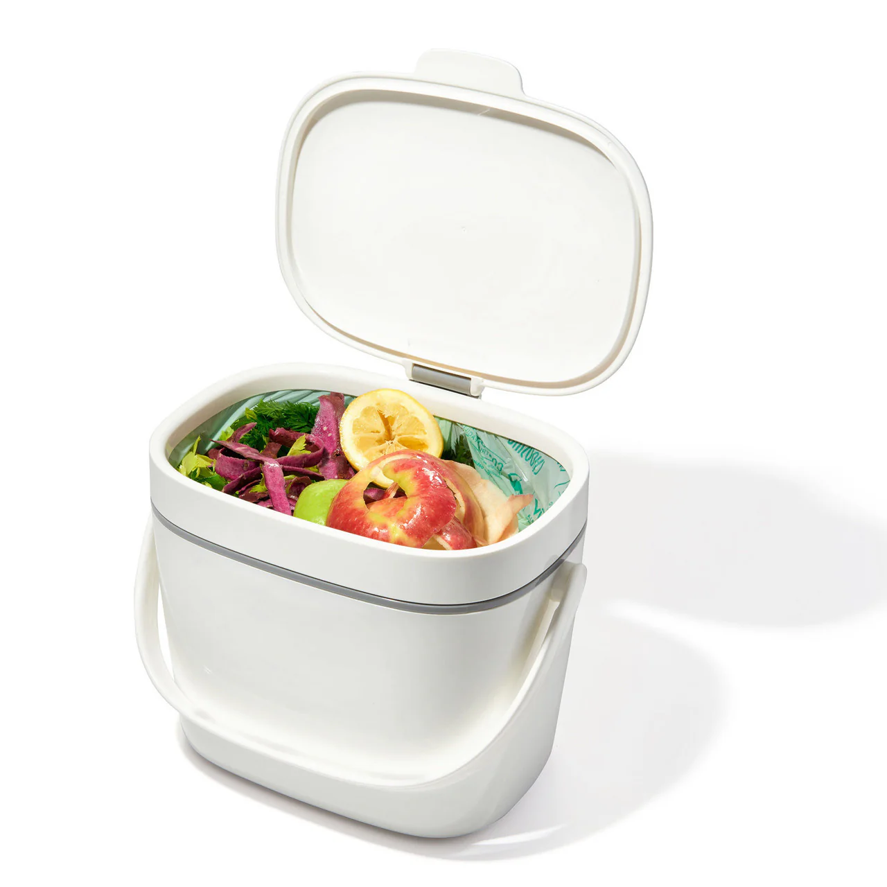 Oxo Easy-Clean Compost Bin – White - Image 5