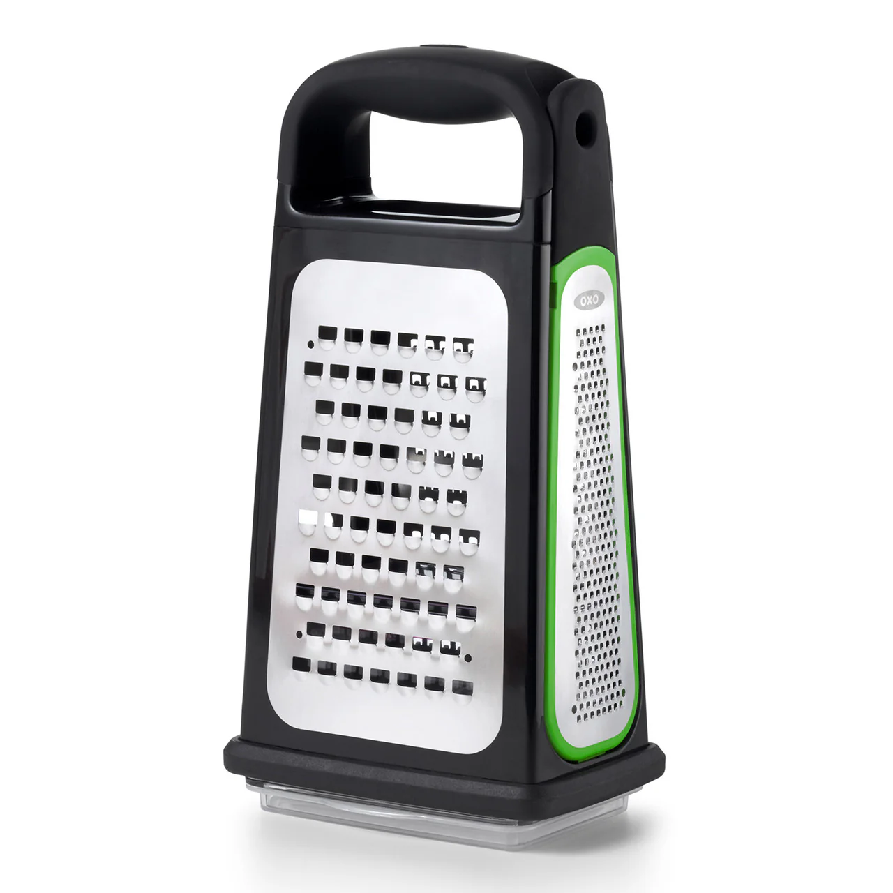 Oxo Etched Box Grater with Removable Zester - Image 2