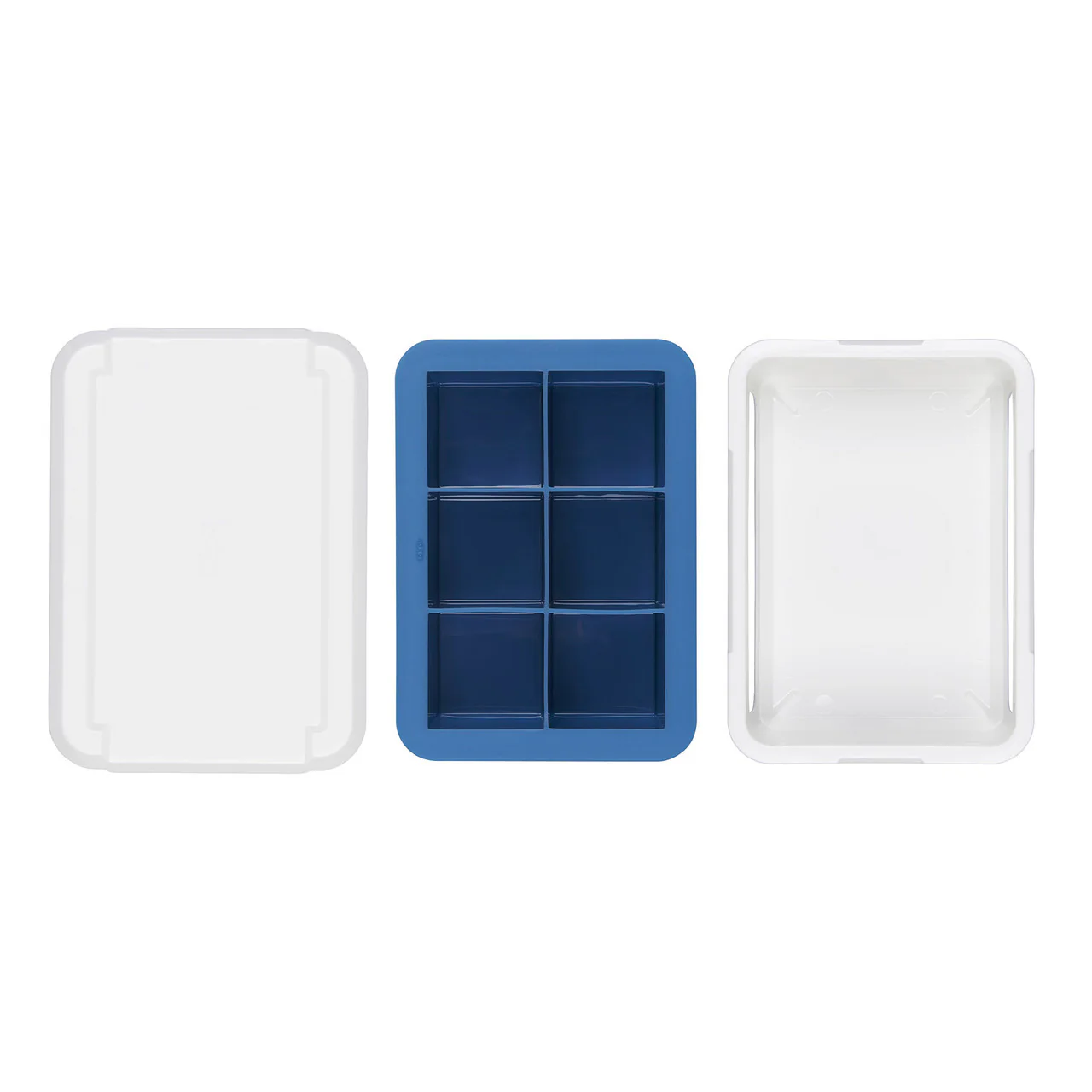OXO Good Grips Covered Silicone Ice Cube Tray – Large Cubes - Image 5