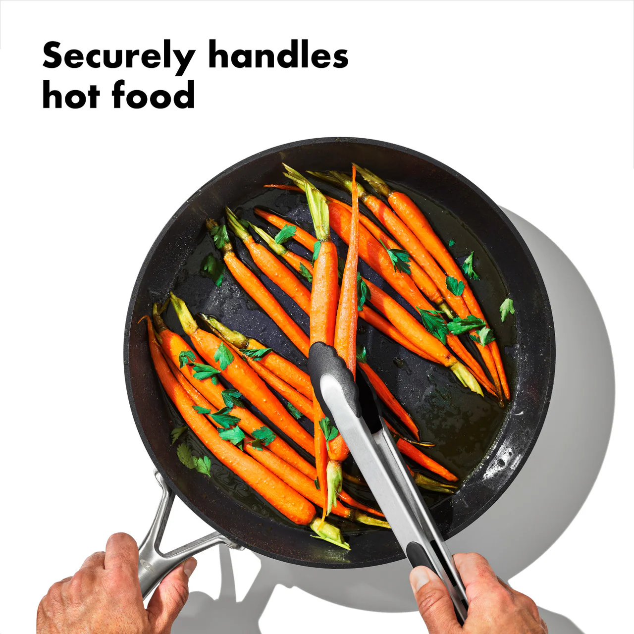 Oxo Good Grips Tongs with Nylon Heads 2-Pack - Image 4