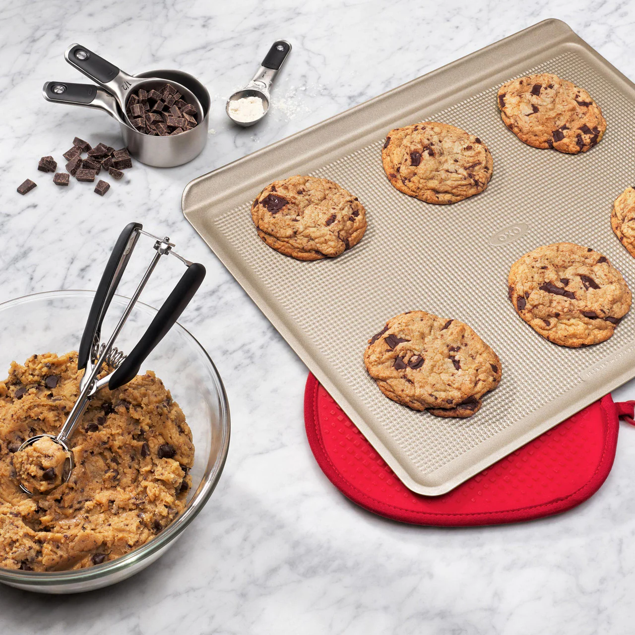 Oxo Medium Cookie Scoop - Image 4