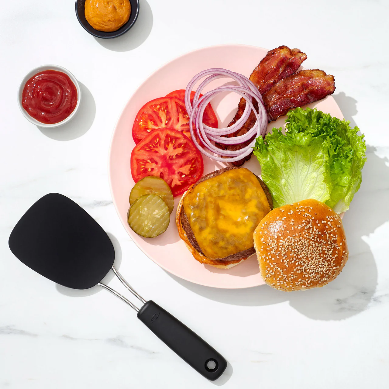Oxo Nylon Flexible Turner — Small - Image 4