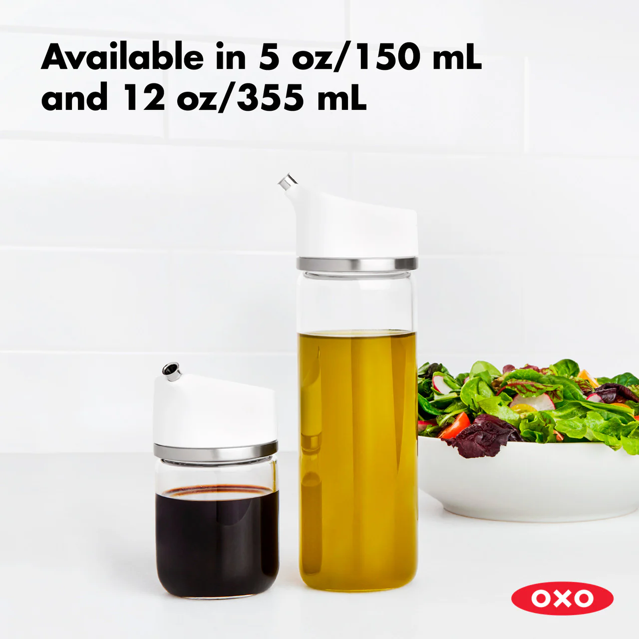 OXO Precision Pour Glass Dispenser Set – 355 mL - Image 5