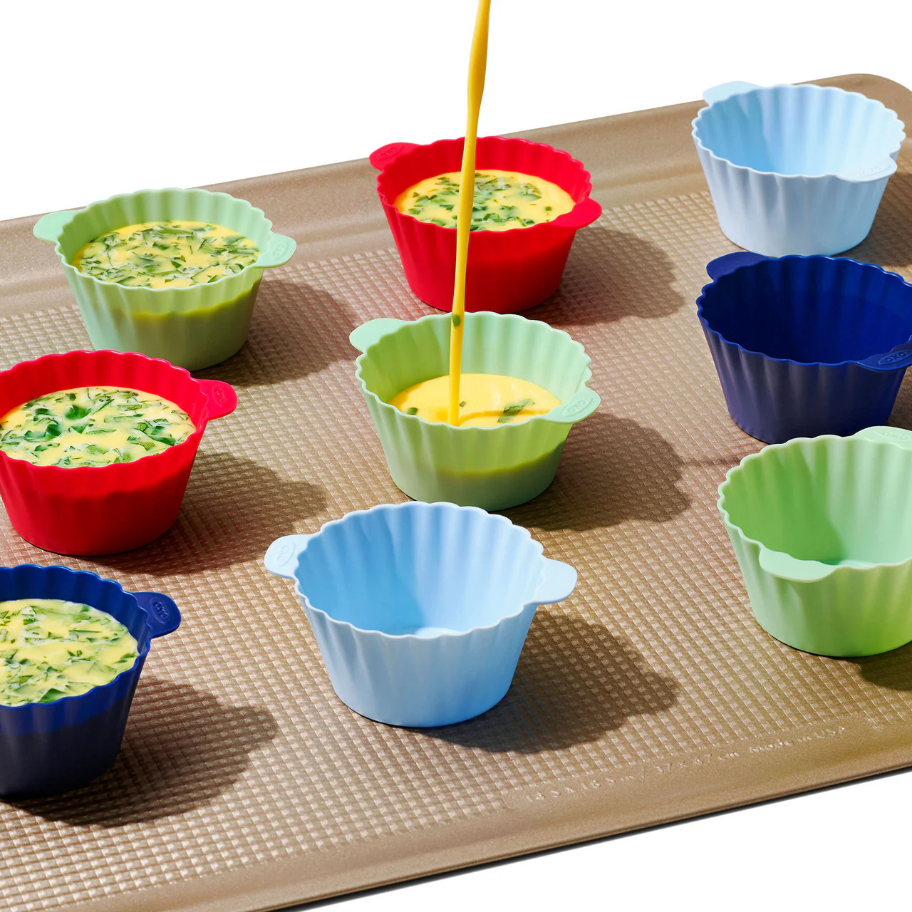 Oxo Silicone Backing Cups - 12 Pack Assorted - Image 4