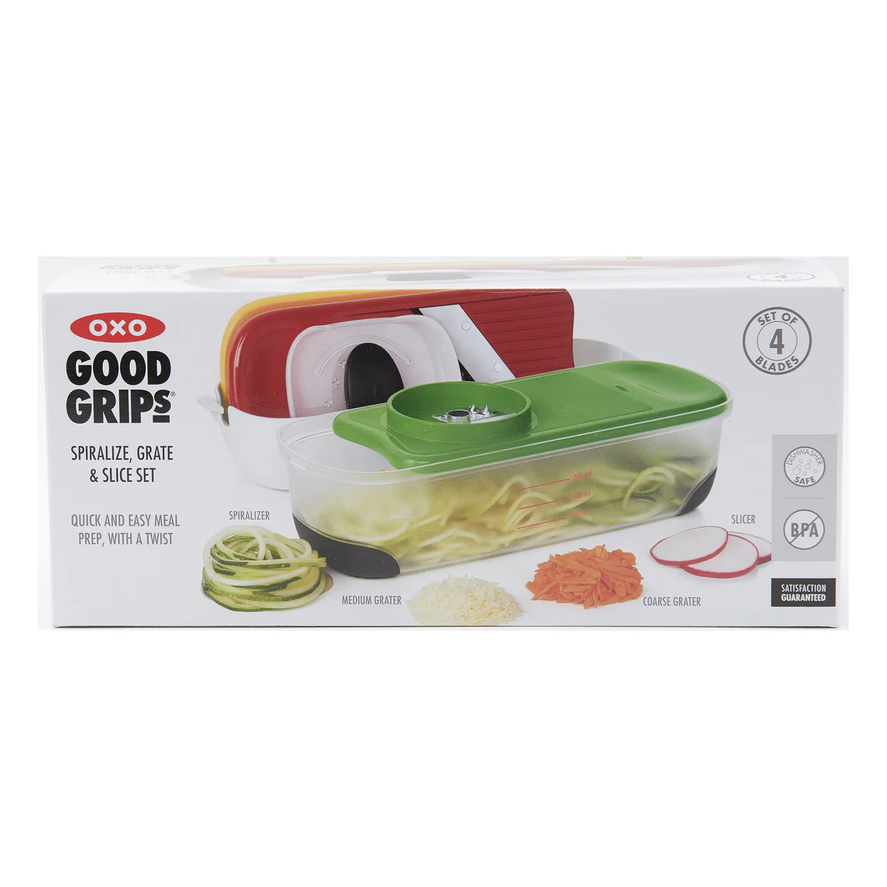 Oxo Spiralize + Grate + Slice Set - Image 2