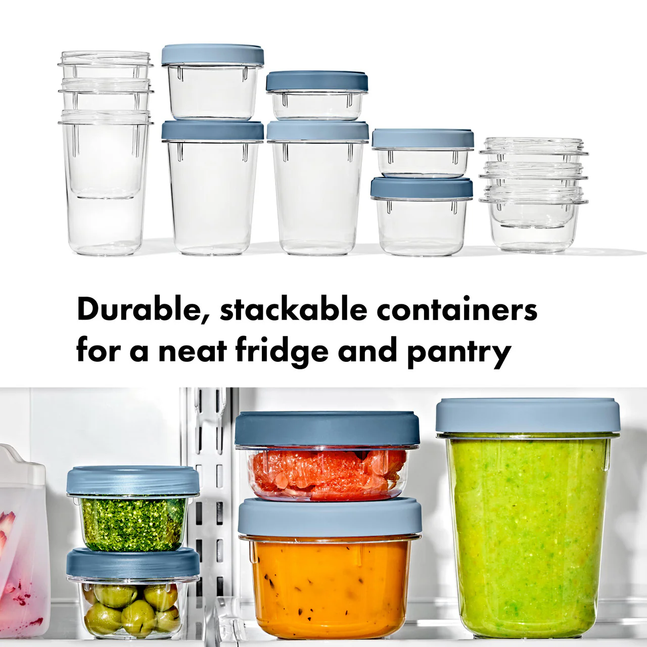 OXO Twist & Stack Container, 2 Pack / 1.2 L - Image 4