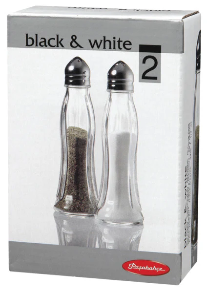 Pasabahce Set 2 Basic Salt & Pepper - Image 2