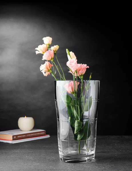 Pasabahce Wireframe Glass Handmade Vase 28cm - Image 2