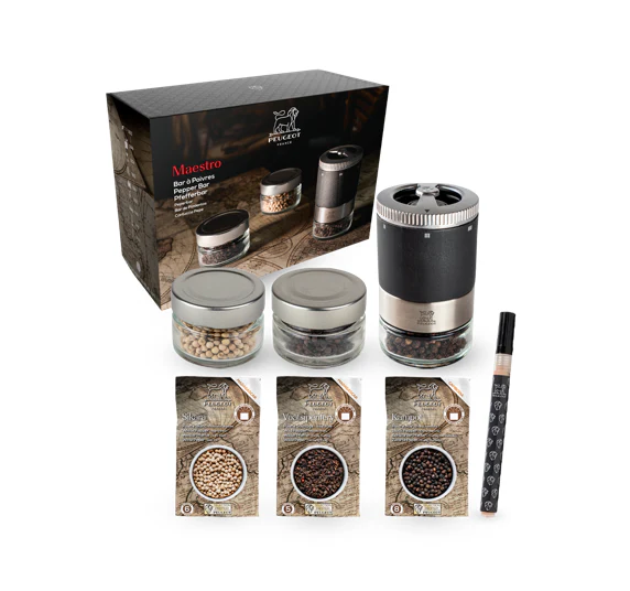 Peugeot Maestro Pepper Mill Gift Set