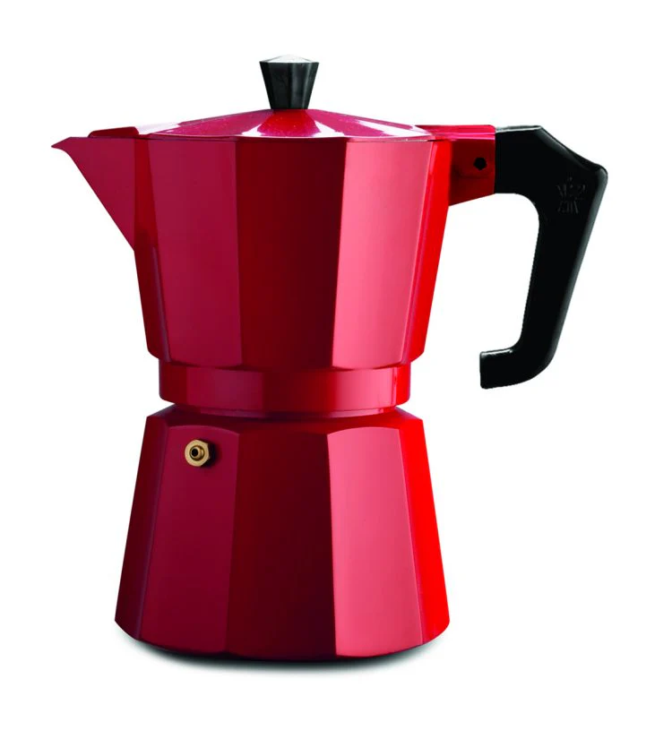 Pezzetti Luxexpress Aluminium Coffee Maker - 6 Cups