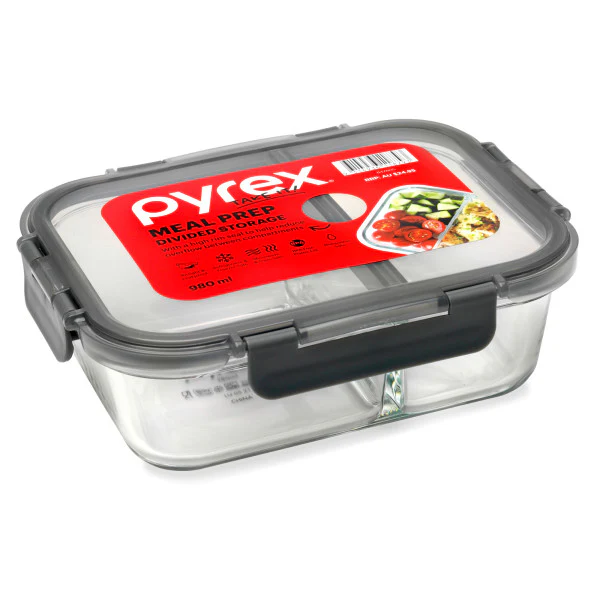 Pyrex Meal Prep Storage - 980ml - Image 3