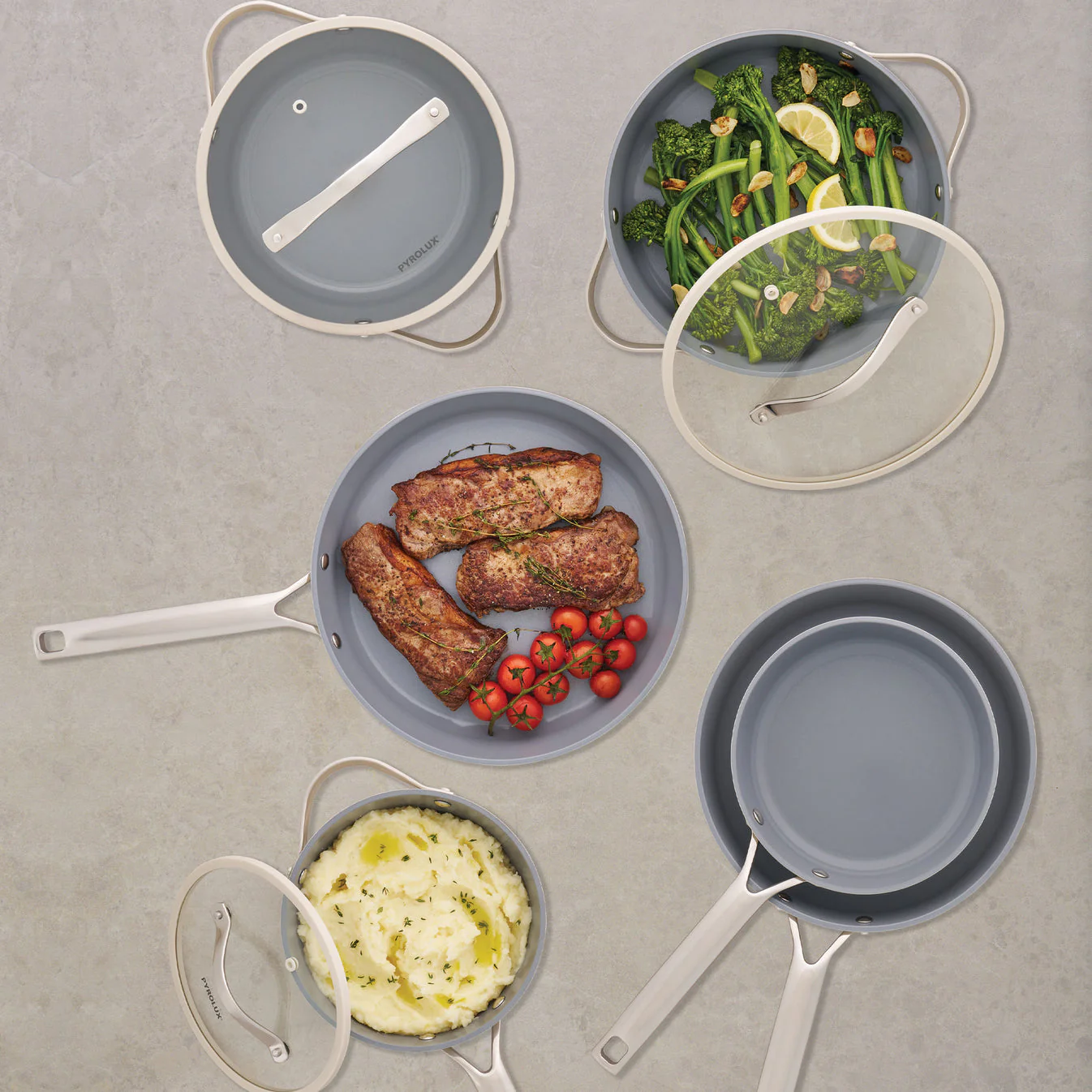 Pyrolux NEXGEN Chef Pan Ebony 28cm/4.1 L - Image 2