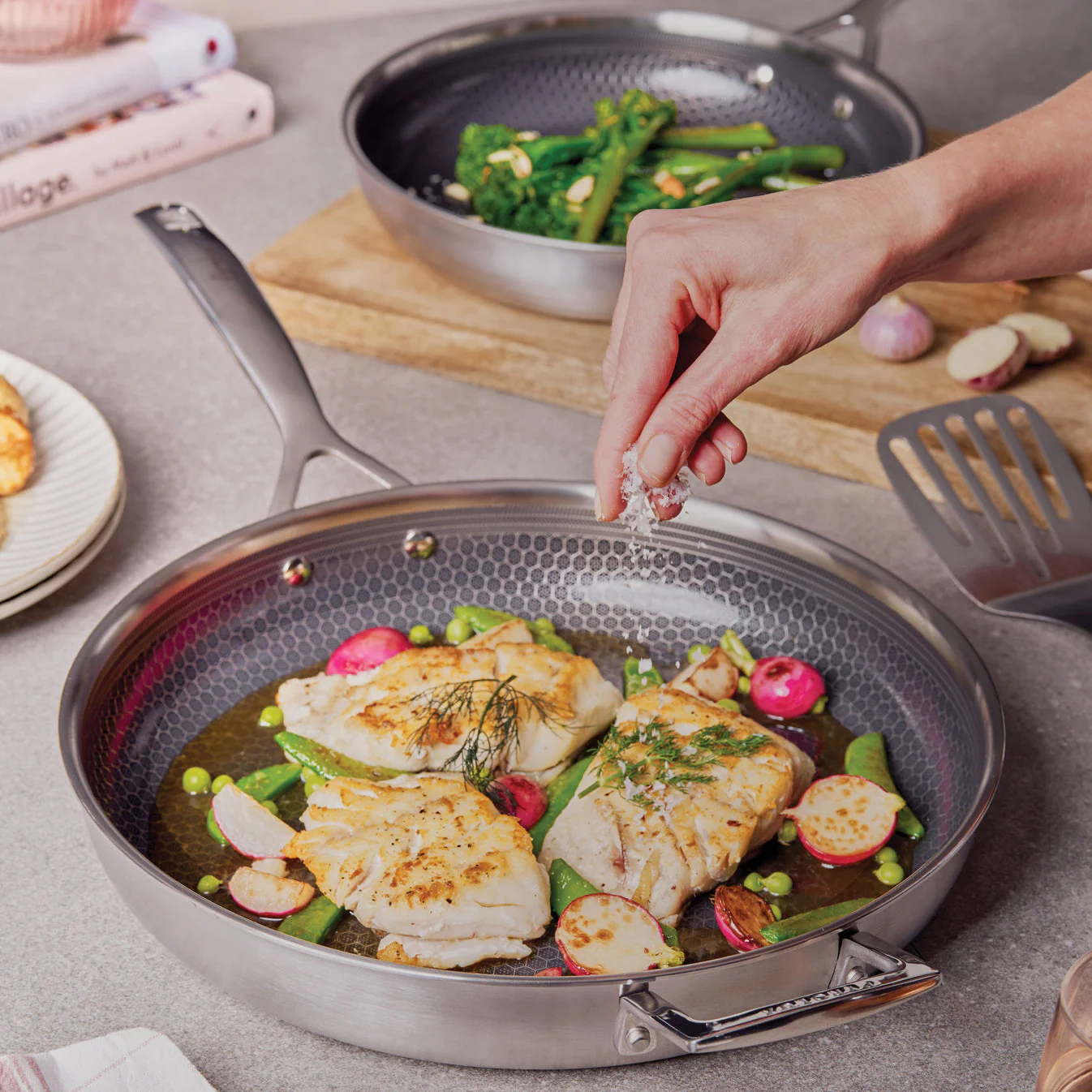 Pyrolux Pyrohex 2 Piece Fry Pan Set 20cm & 28cm - Image 4