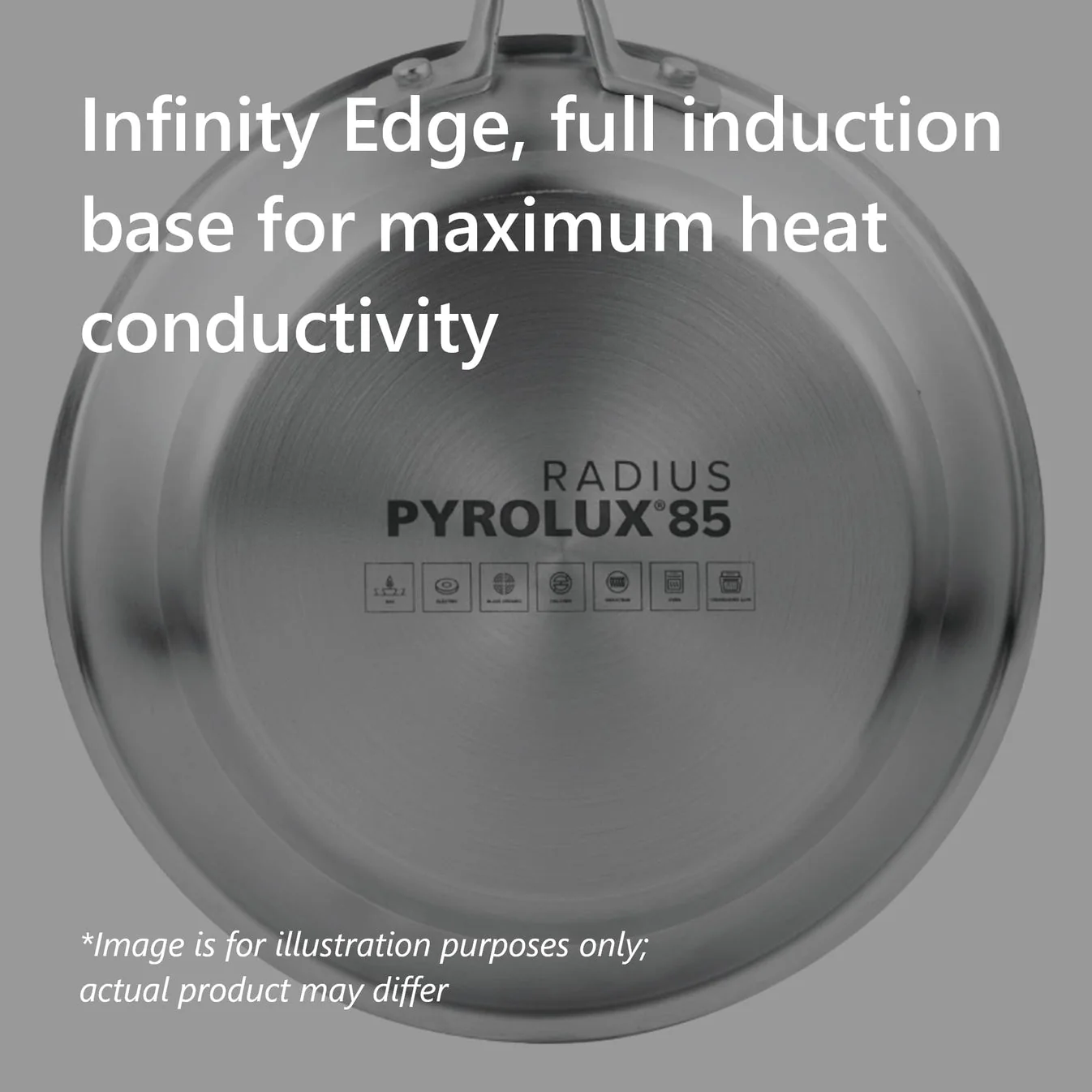 Pyrolux RADIUS 85 Fry Pan 26cm - Image 5