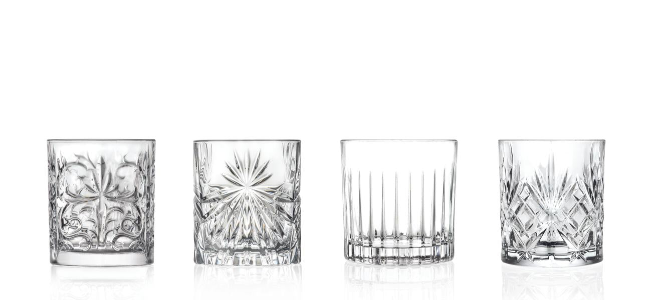 Rcr Crystal Mixology Mixed DOF Glasses Set 4